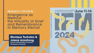 #IFM2024 Research Creation | "Emergence as Method (...)"  by M. Tschofen & J. Armstrong
