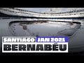 ❄️🏟️ Real Madrid's Santiago Bernabéu stadium covered in SNOW!