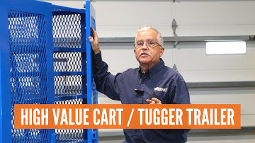 High Value Cart / Tugger Trailer | Material Handling Minute