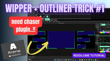 WIPER + OUTLINER Trick #1 || Resolume Tutorial