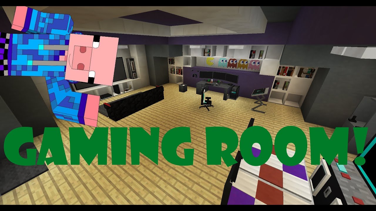  Minecraft  Map Review Gaming Room  YouTube