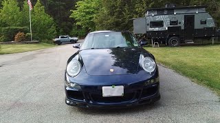 Kid reviews a tuned 2005 Porsche 997 911 by Flat 6 Invitations