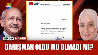 CHP'de 'Perinaz Mahpeyker' bilmecesi!