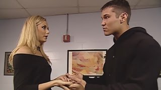 Mr Mcmahon Catches Randy Orton And Stacy Keibler Getting Cozy Backstage Smackdown April 25 2002