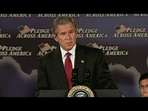 George W. Bush "Fool me once, shame on, shame on you."