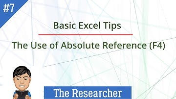 🔴 Excel 365 Tip 7 - The Absolute Reference F4