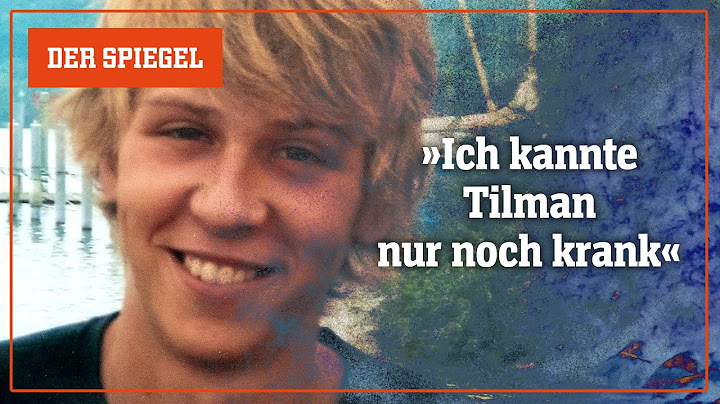 Tödliche Sucht: Wie Tilman mit 24 Jahren an Fentanyl starb | DER SPIEGEL