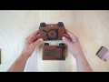 Ondu 6x6 pocket mk iii  6x6 rise mk iii pinhole camera overview and film loading tutorial