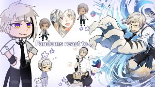 ☆My favorite characters react to... Part 4 |Atsushi|☆