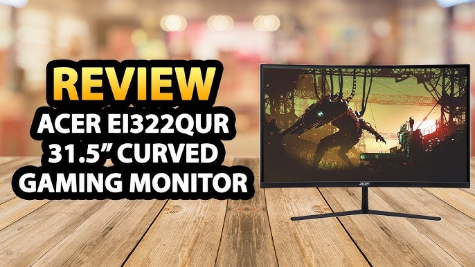 1440p + 165Hz at a low price! Acer EI322QUR review! - YouTube