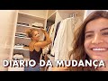 OS MÓVEIS E ELETRODOMÉSTICOS CHEGARAM & ORGANIZAÇÃO NO CLOSET | Diário da Mudança | Vanessa Lino