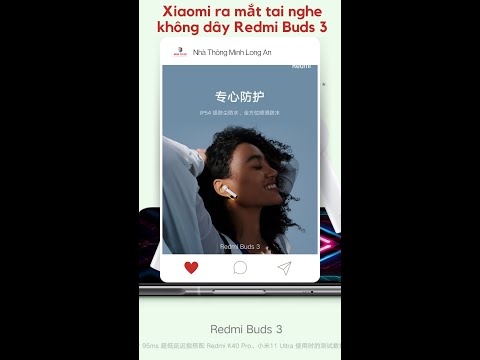 Xiaomi ra mắt tai nghe không dây Redmi Buds 3 Pro | redmi buds 3 pro review | tai nghe bluetooth