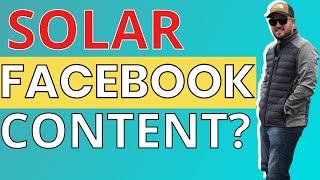 How To Use Social Media for a Solar Business