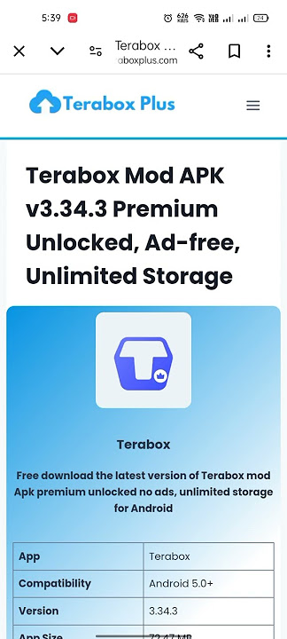How to Download and Install Terabox Mod Apk - Free unlimited storage space for Android