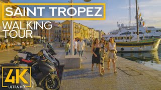 4K Virtual Walking Tour - Exploring Cities of France - SAINT TROPEZ, a Gem of the French Riviera