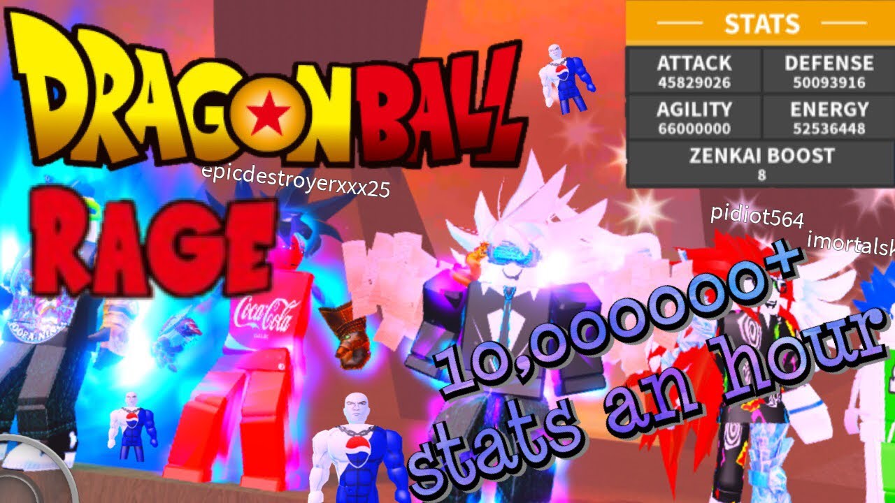 Roblox Dragonball Rage Script Autostats Fully Afk New 2019 By