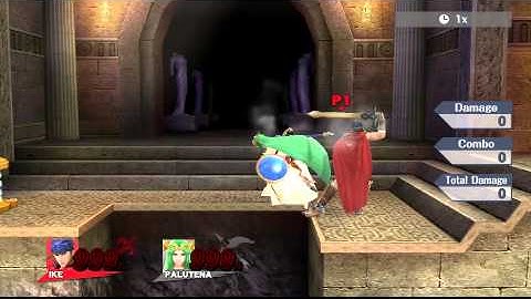 Super Smash Bros. for Wii U - Infinite Combo in Practice Mode Trick (any character)