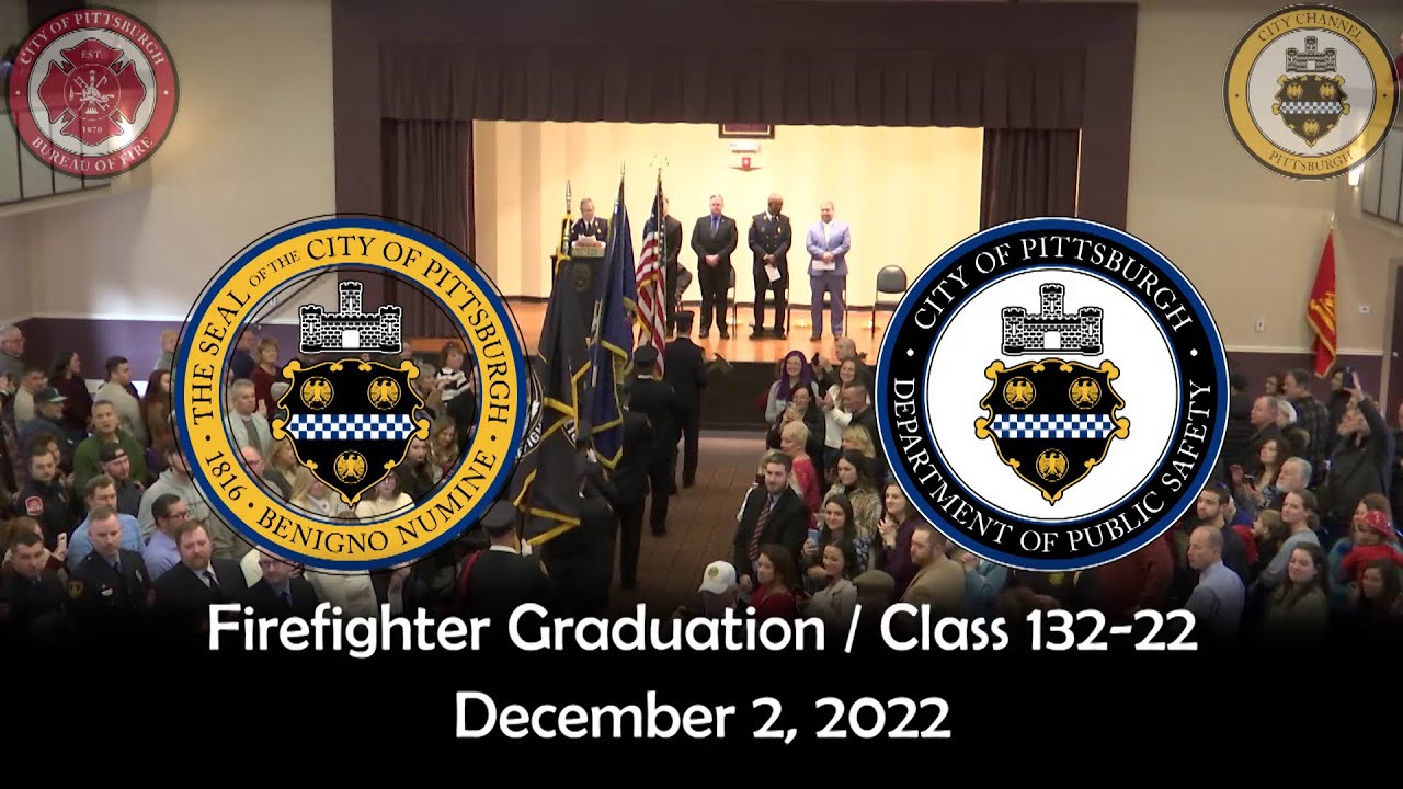 City of Pittsburgh Bureau of Fire Graduation Ceremony - 12/2/22 - YouTube