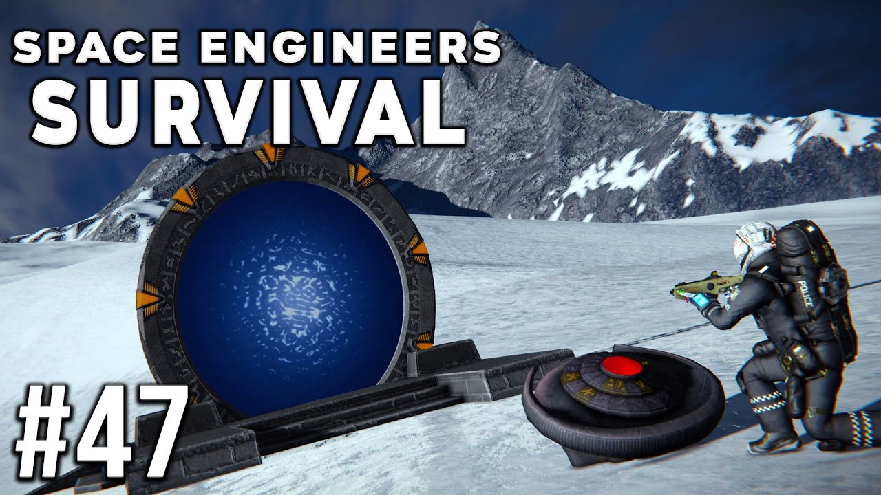 Space Engineers - Survival Ep #47 - Gate Activation! - YouTube