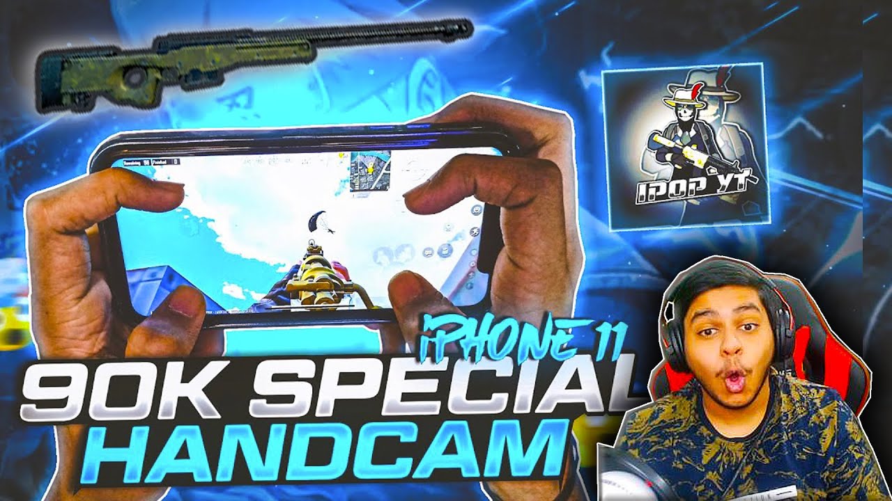 ⁣RANK 1 No Scope Sniper iPhone 4 Finger Handcam IPOP Gaming BEST Moments in PUBG Mobile