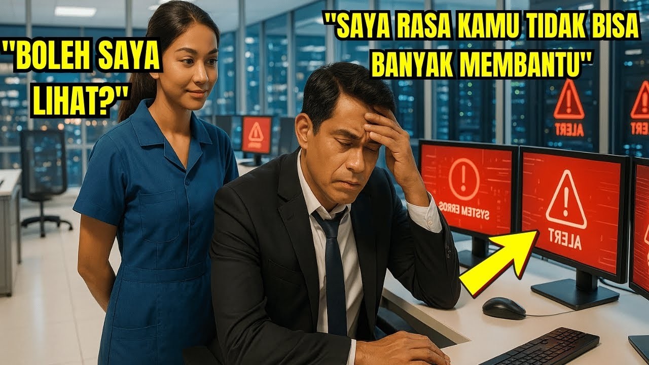 MILIARDER KEHILANGAN SEGALANYA, SAMPAI PETUGAS KEBERSIHANNYA MENGUBAH HIDUPNYA DALAM SEKEJAP