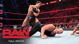 FULL MATCH - Chad Gable vs. Baron Corbin – King of the Ring Final: Raw, Sept. 16, 2019