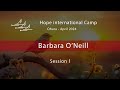 Barbara oneill  session 1