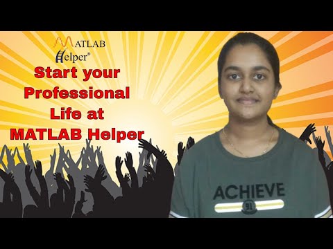 Internship Experience with MATLAB Helper ® | Roshini