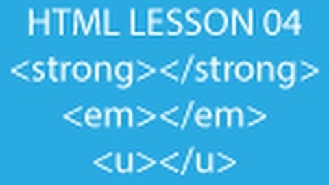 learning web development in hindi lesson 04 bold itallic and underline tag