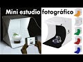 Mini Estúdio Fotográfico plegable Portátil Puluz- unboxing y review
