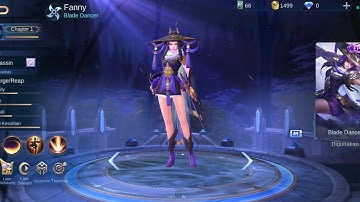 (UPDATE) Script skin Fanny skylark with background and logo epic