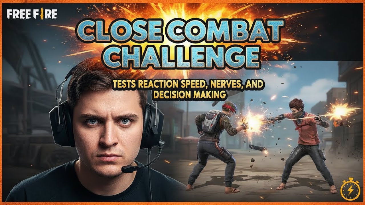 Free Fire Close Combat Challenge Tests Reaction Speed Nerves and Decision Making