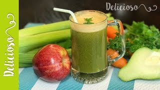 Jugo para Desintoxicar y Limpiar el Intestino / DELICIOSO by Delicioso! 558,936 views 6 years ago 3 minutes, 5 seconds