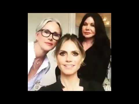 Video: Ipinakita ni Heidi Klum ang kanyang mga dibdib sa Oscars