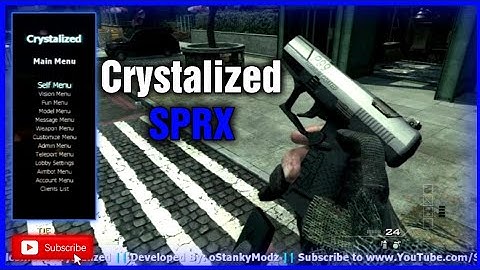 [MW3/1.24/PS3] Modern Warfare 3 Crystalized Mod Menu SPRX + Download Free