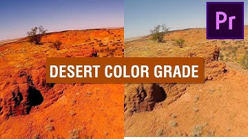 How to Create Desert Color Grade in Premiere Pro CC 2020 by Surabhi Chaubey