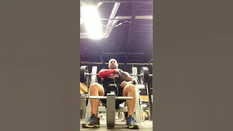 Jeff Meeks 315lb Incline Press
