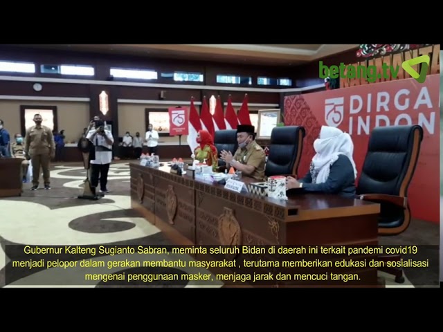 Pengukuhan Pengda IBI Kalteng 2020