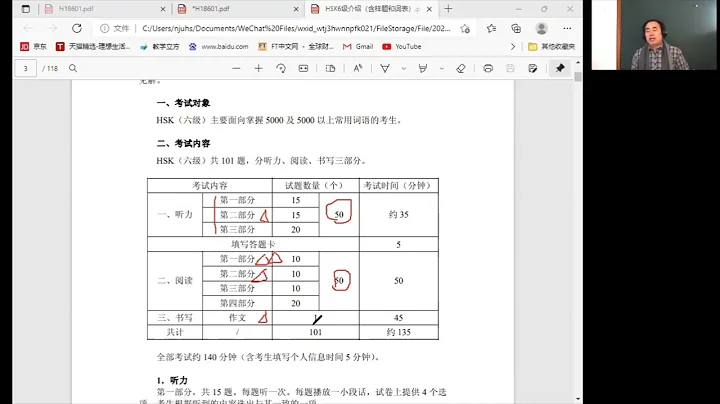 HSK六級各部分難度分析 #漢語水平考試 #南京大學 #HSK6 - 天天要聞