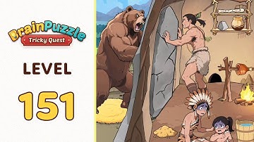 Brain Puzzle: Tricky Quest Level 151 Bear Break