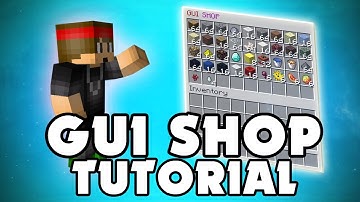 Minecraft Plugin: GUI Shop - Virtual shop! No signs, no chests