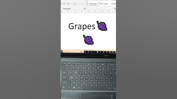 Shortcut key for 🍇 Grapes | Ms Word Hidden trick #shorts #shortvideo #grape #fruit  #microsoftword