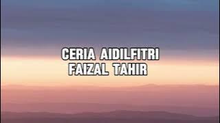 Download lagu Ceria Aidilfitri - Faizal Tahir