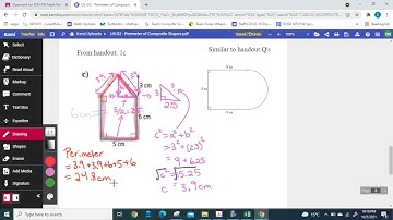 Perimeter of Composite Shapes Video