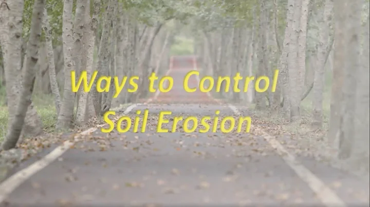 Ways to Control Soil Erosion