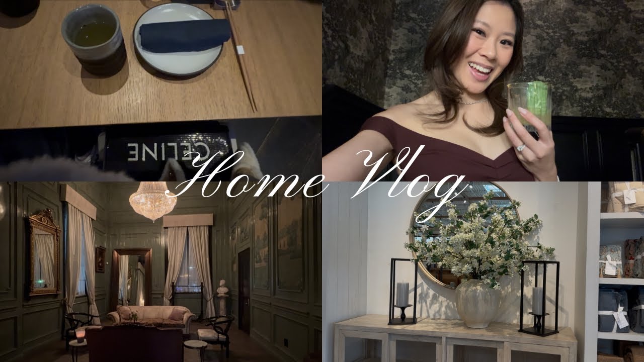 Home Vlog | Decor Shopping & Dinner Parties 