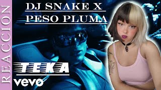 💥🥵REACCIONANDO A DJ SNAKE X PESO PLUMA - TEKA 💯💥 Resimi