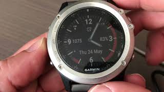 Garmin Fenix 3: Navigation-Import GPX