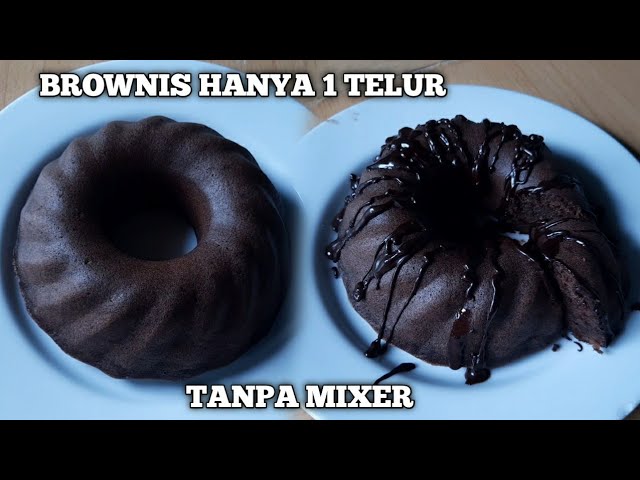 Brownies Chocolatos 1 Telur Tanpa Mixer Tanpa Sp Golectures Online Lectures