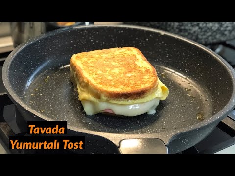 Tavada Yumurtalı Tost - Naciye Kesici - Yemek Tarifleri